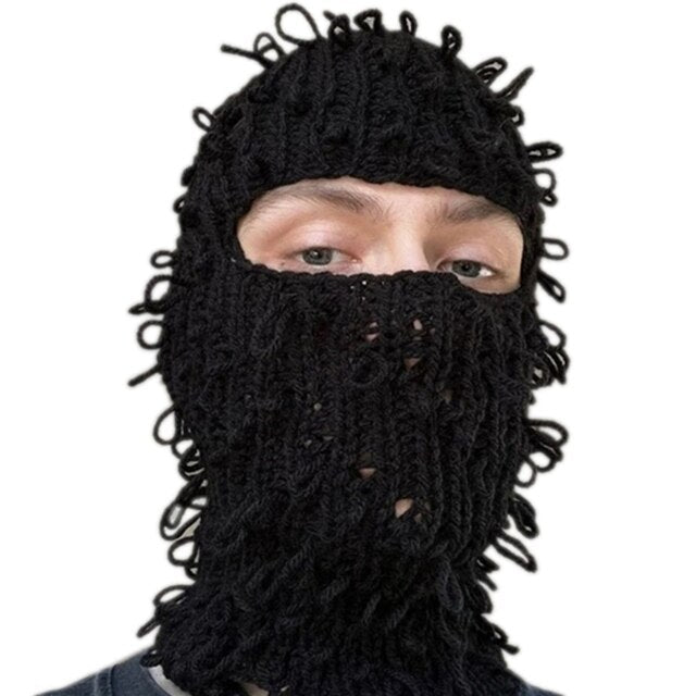 Halloween Balaclava Knit Beanie Hat